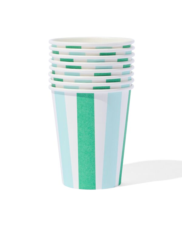 gobelets bleus lot de 8  - 14250063 - HEMA