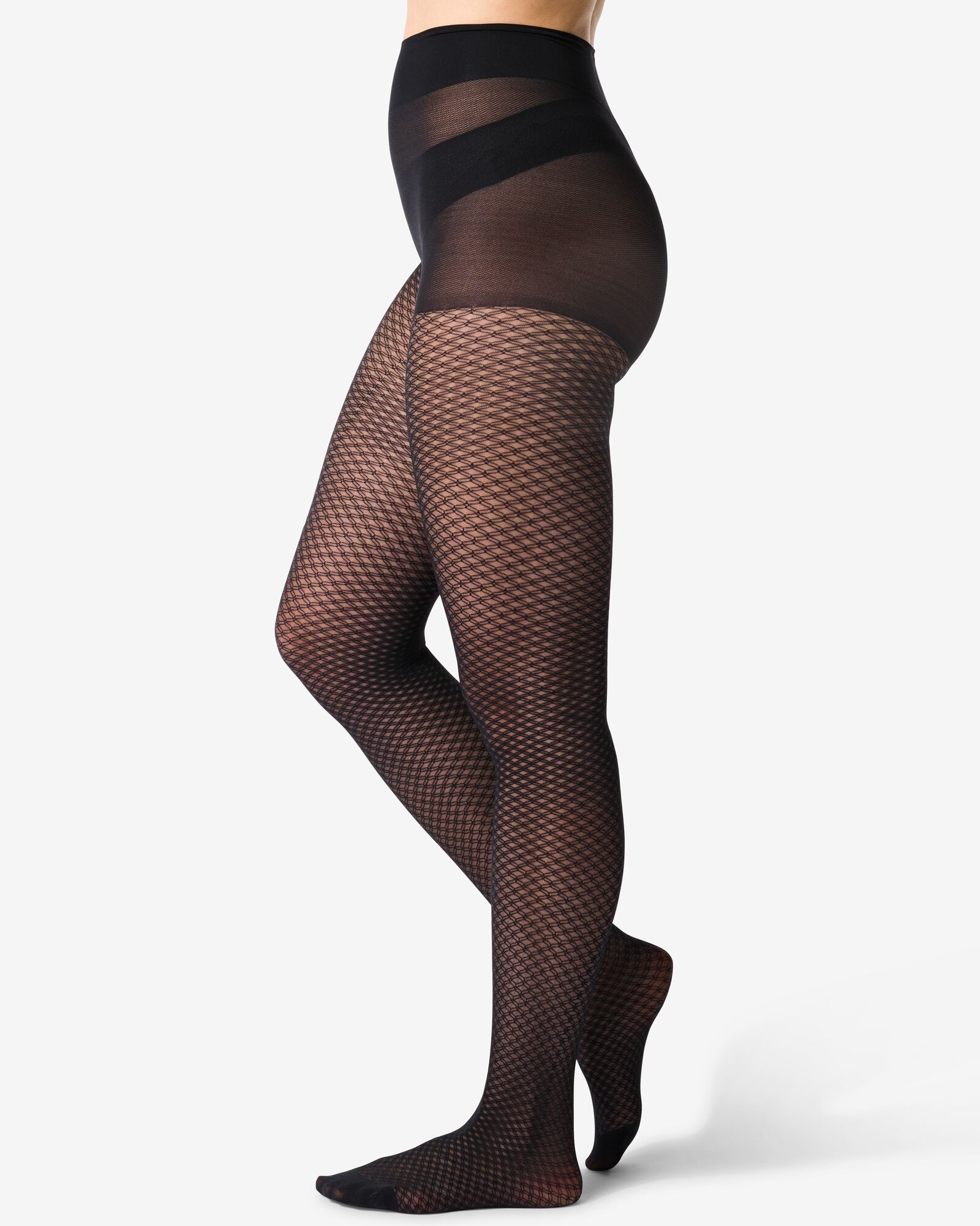 fashion panty dessin zwart (zwart)