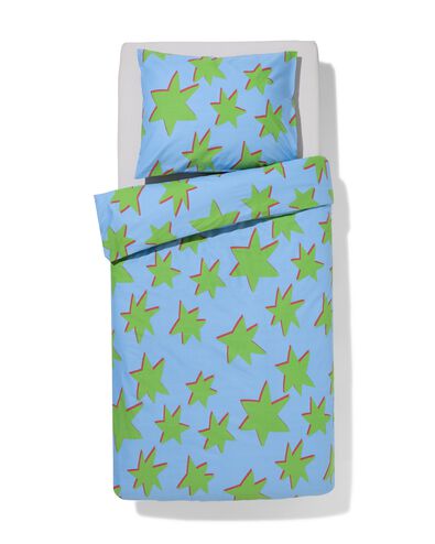 Kinderbettbezug 140 &times; 200 cm, weiche Baumwolle, Sterne - 5700227 - HEMA