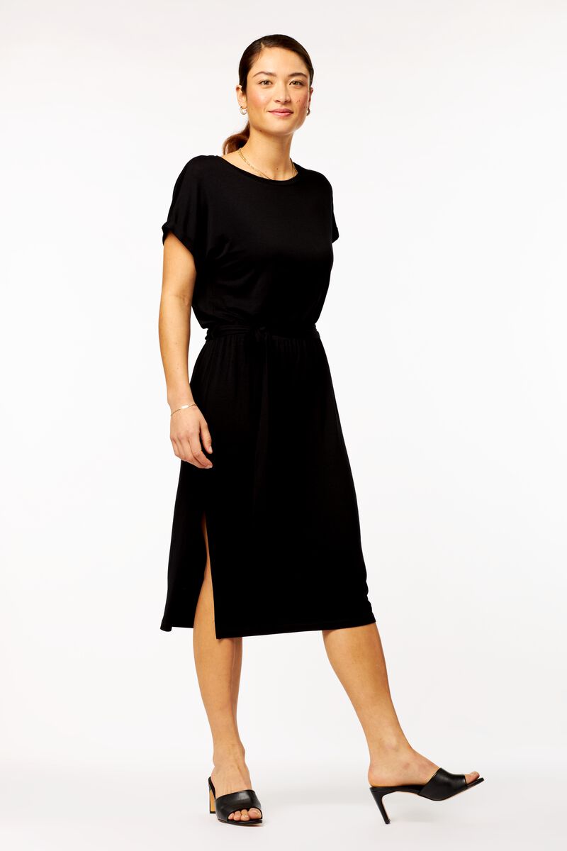 robe femme noir - 1000023907 - HEMA