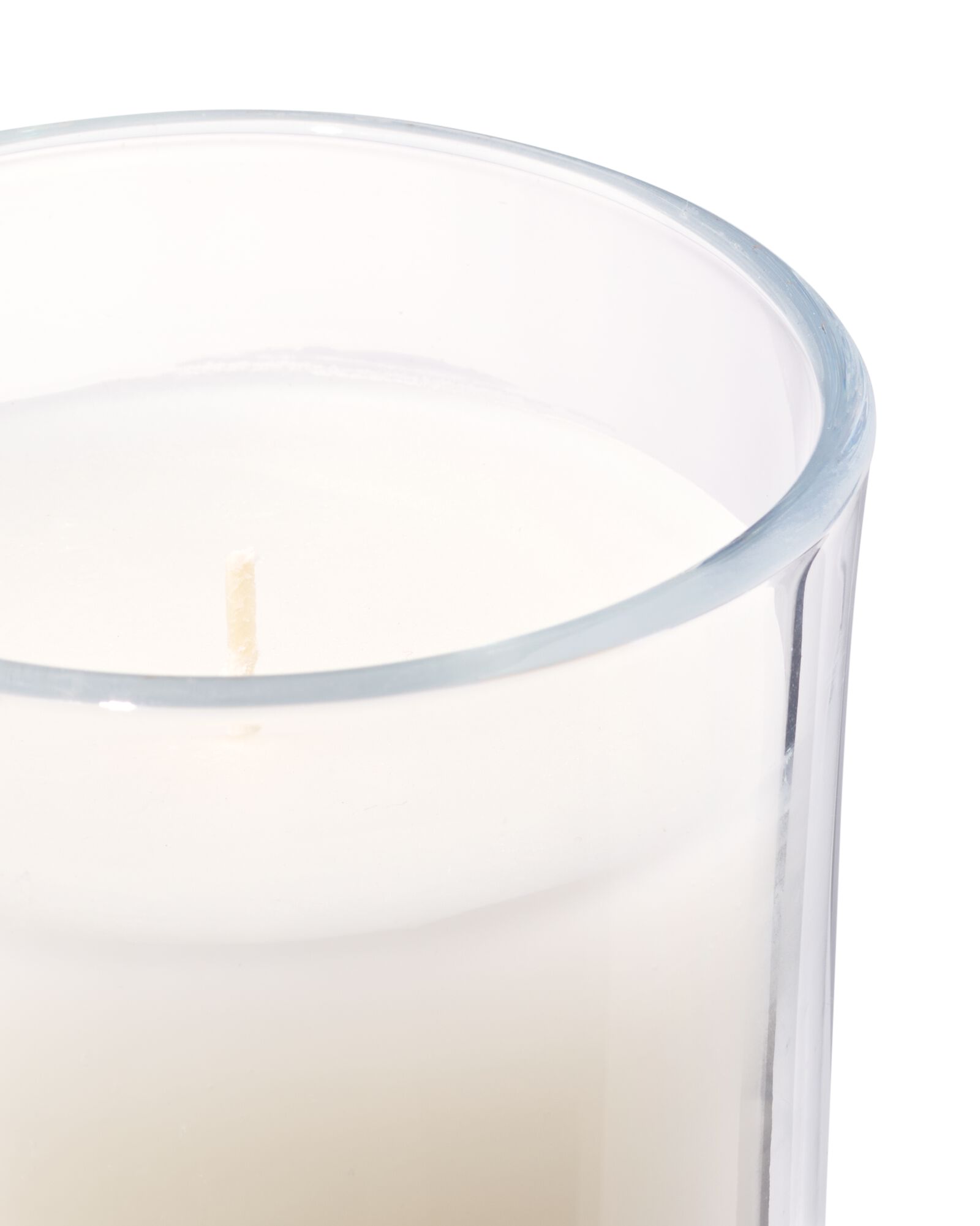 bougie en verre &Oslash;8x10cm lettre Q - 61100416 - HEMA