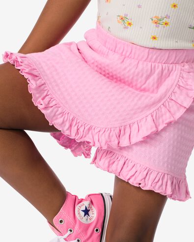 kinderbroekrok ajour roze - 30864437PINK - HEMA