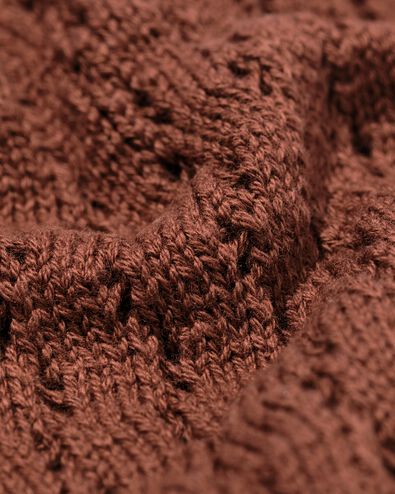 ensemble b&eacute;b&eacute; au crochet marron marron - 33002180BROWN - HEMA