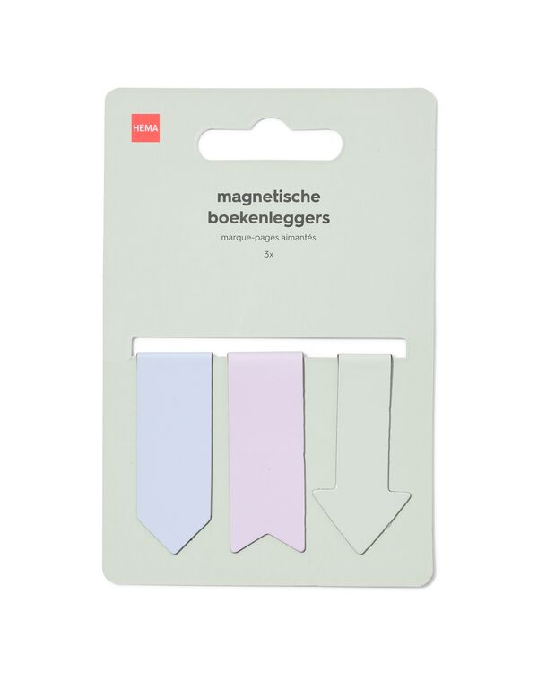 Magnet-Lesezeichen 8 &times; 10 cm &ndash; 3 St&uuml;ck - 14803973 - HEMA