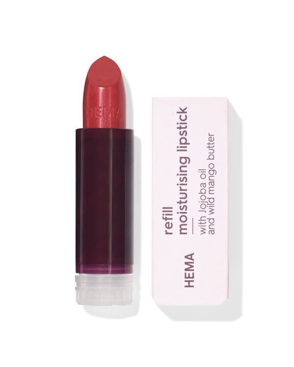 navulling moisturising lipstick 57 crystal wine - crystal - 11230457 - HEMA