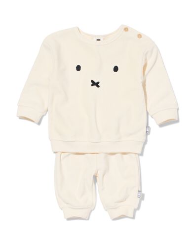ensemble nouveau-n&eacute; Miffy terry &eacute;cru &eacute;cru - 33412020ECRU - HEMA
