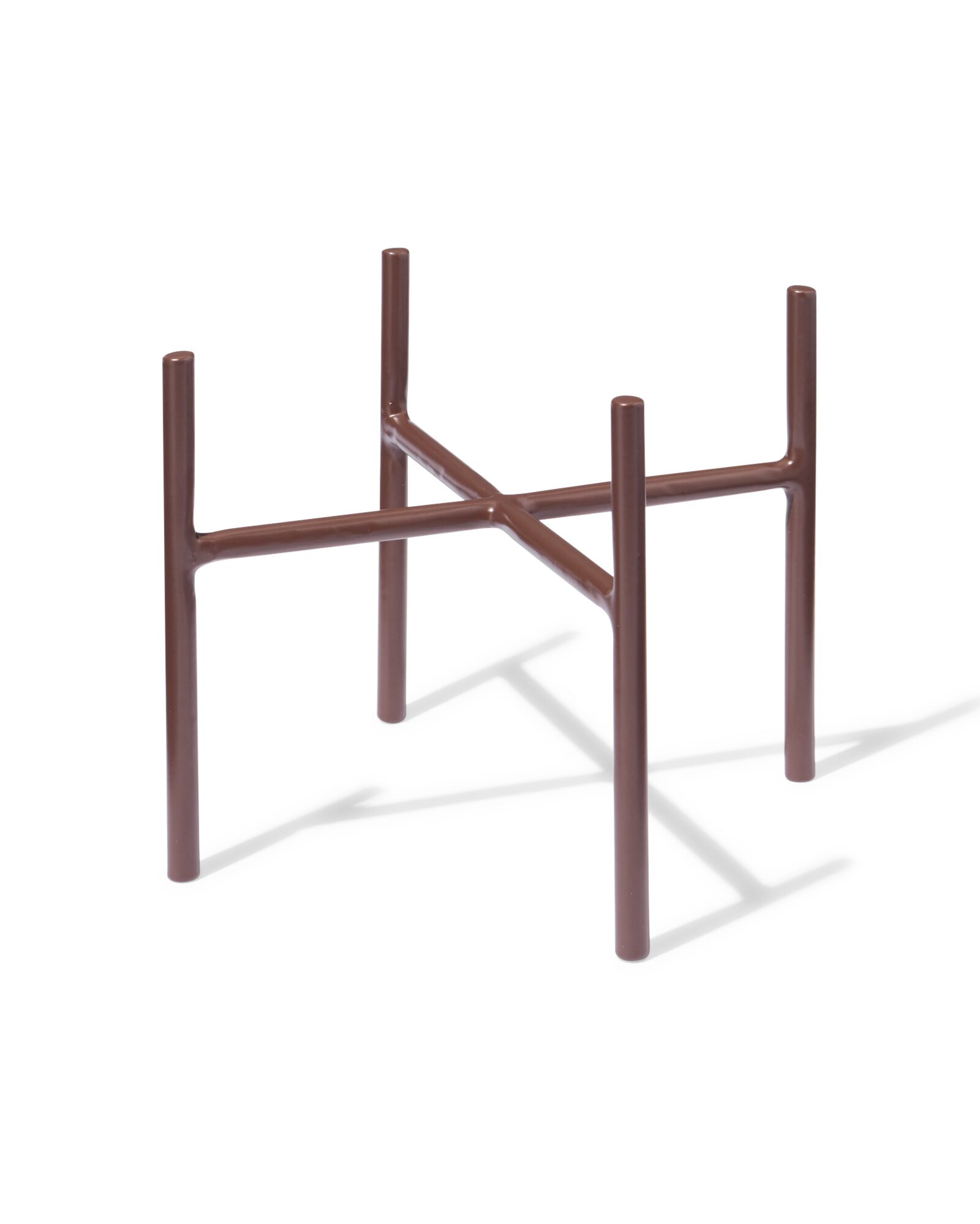 plantenstandaard ⌀17.4x13.7cm metaal taupe - 13326065 - HEMA