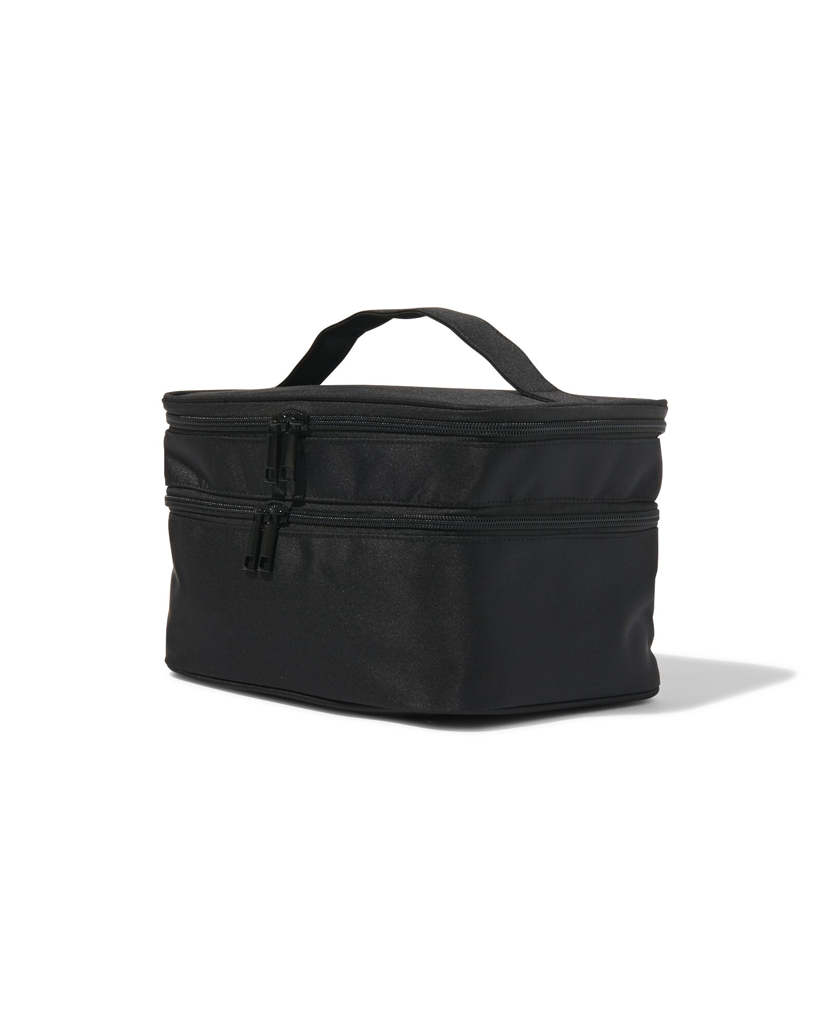 Beautycase mit Organizer, schwarz, 17 x 25 x 15 cm - 11890613 - HEMA