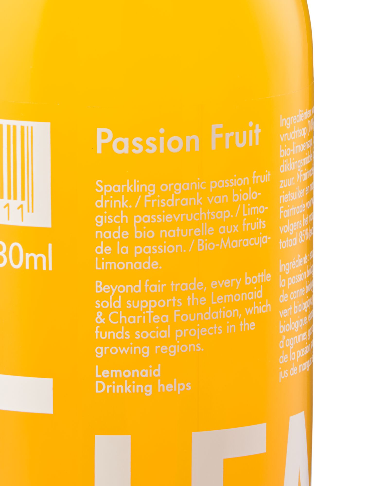 Lemonaid passievrucht 330ml - 17420200 - HEMA