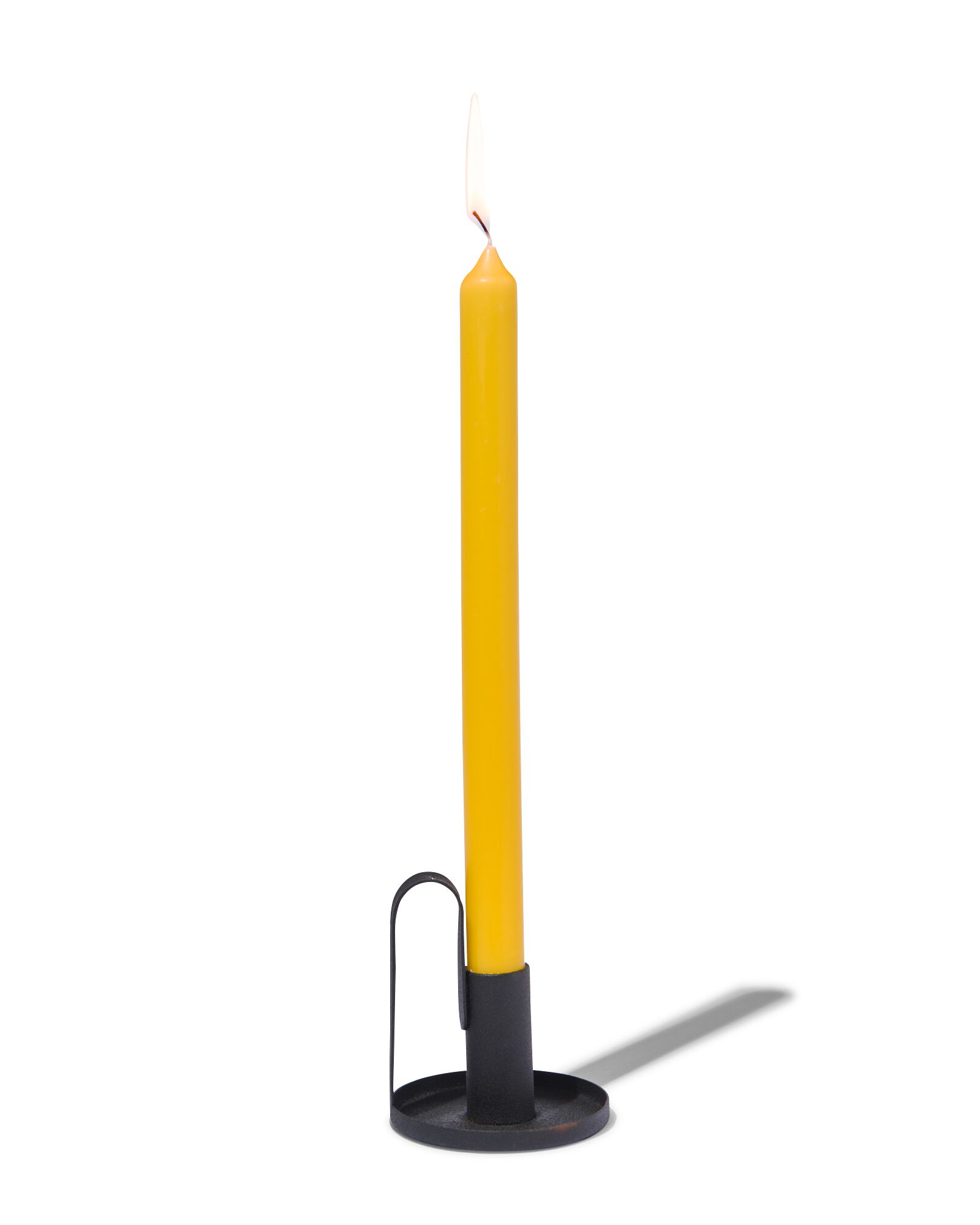 12er-Pack lange Haushaltskerzen, &Oslash; 2.2 x 29 cm, gelb gelb 2,2 x 29 - 13502791 - HEMA