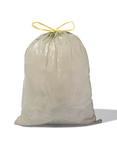 25 sacs-poubelle avec fermeture à coulisse 30L - plastique recyclé - 20510038 - HEMA