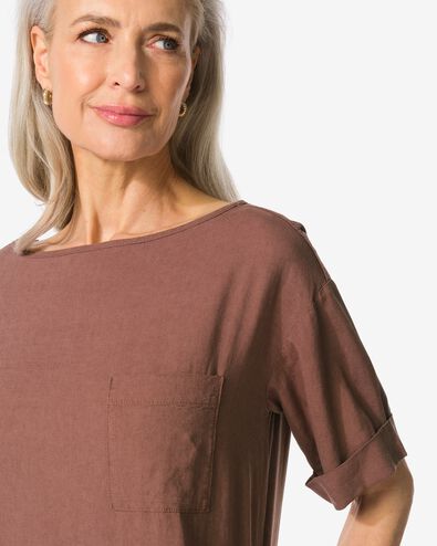 robe femme Tony  marron moyen - 36228965MIDBROWN - HEMA