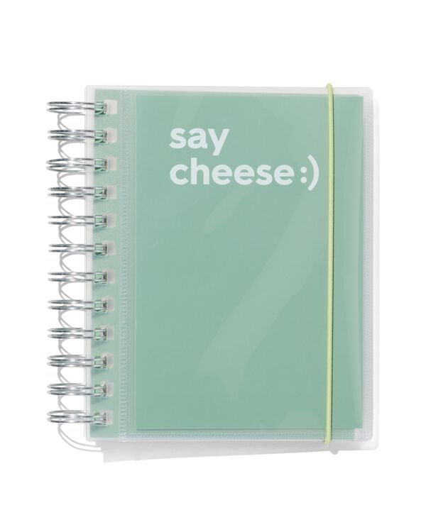 album photo &agrave; pochettes &agrave; spirale 16x13 citation - 14650206 - HEMA