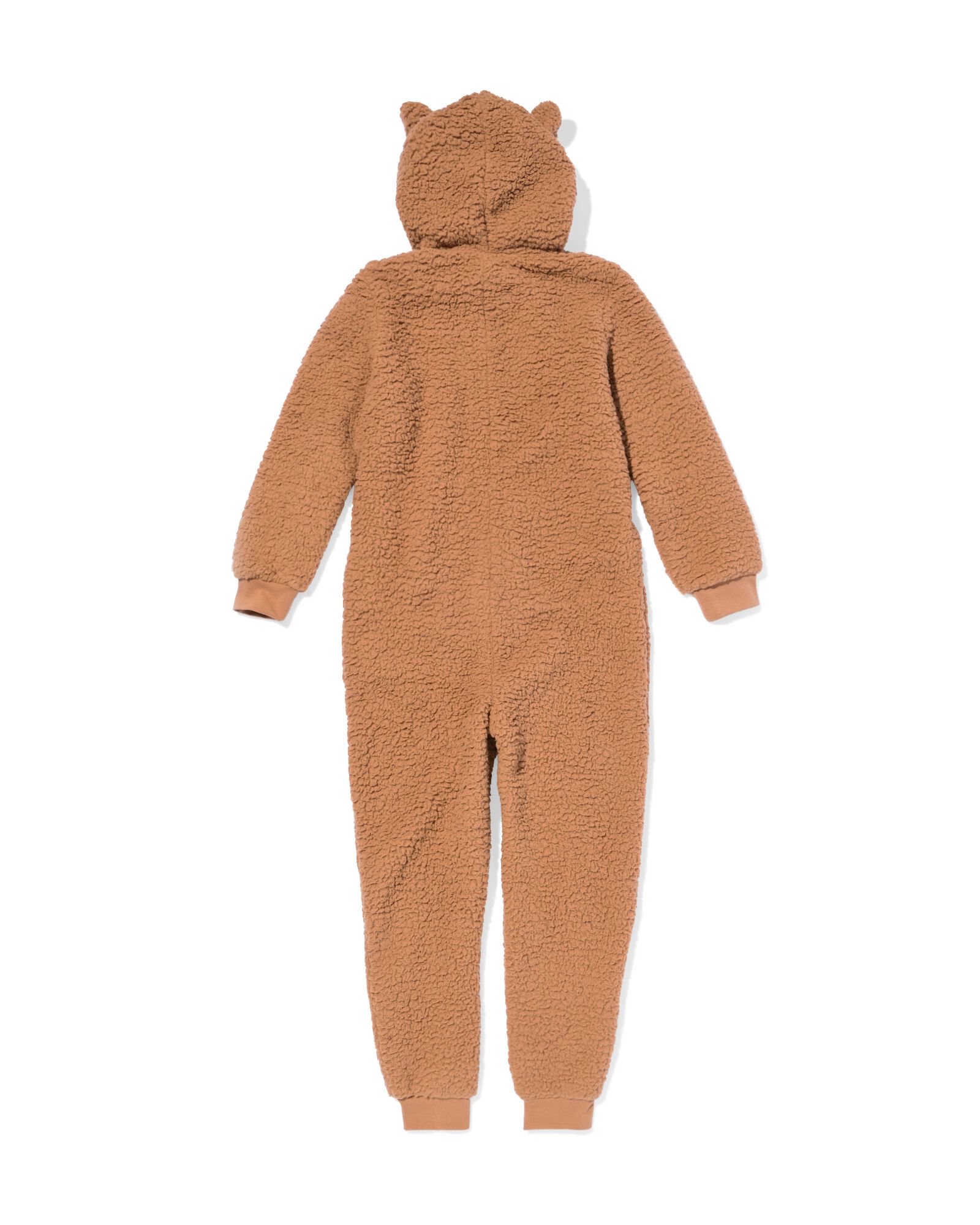 onesie enfant peluche marron marron - 23002250BROWN - HEMA