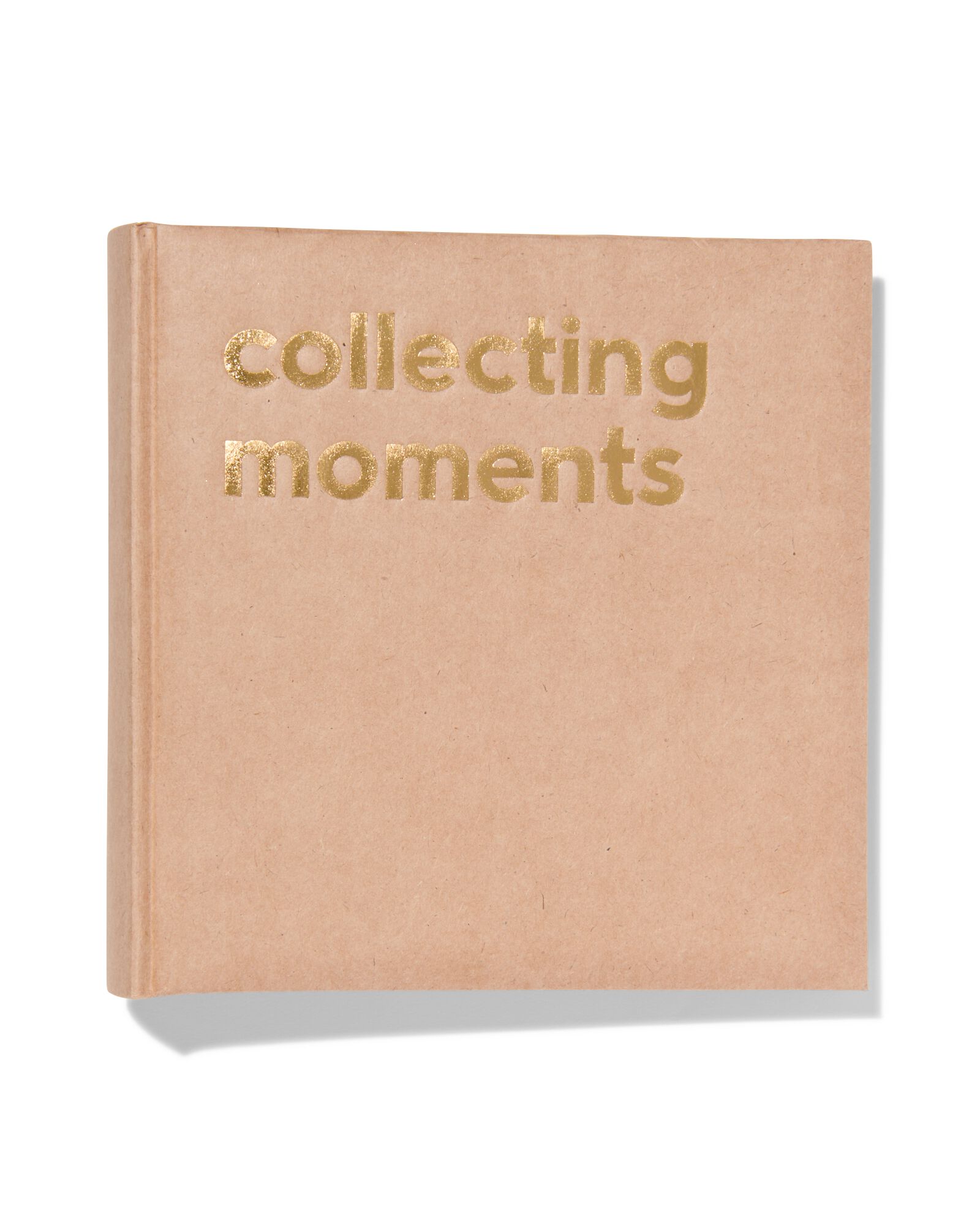 fotoboek met insteekhoezen 22.5x22.5 kraft - 14650214 - HEMA