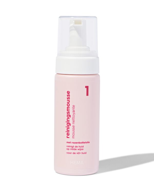 reinigingsmousse 40+ 150ml - 17870138 - HEMA