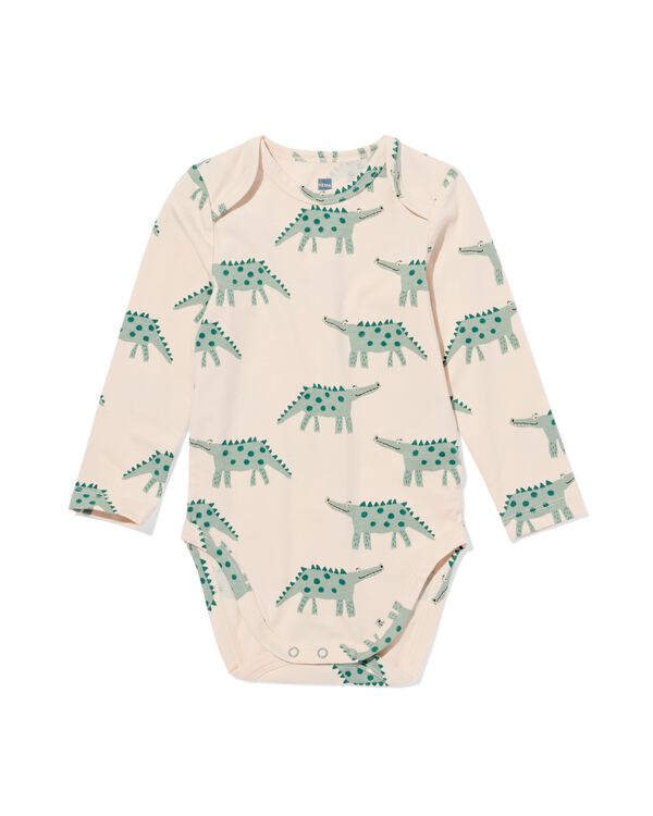 Strampler mit Stretchanteil, Drache eierschalenfarben eierschalenfarben - 33303150OFFWHITE - HEMA