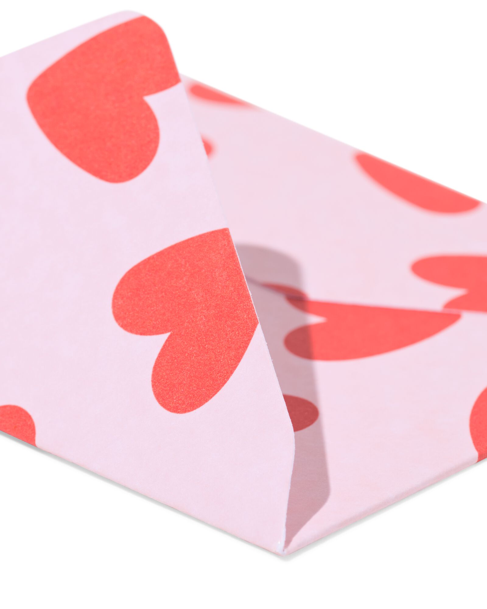 set enveloppe cadeau petits c&oelig;urs - 6 pi&egrave;ces - 14700555 - HEMA