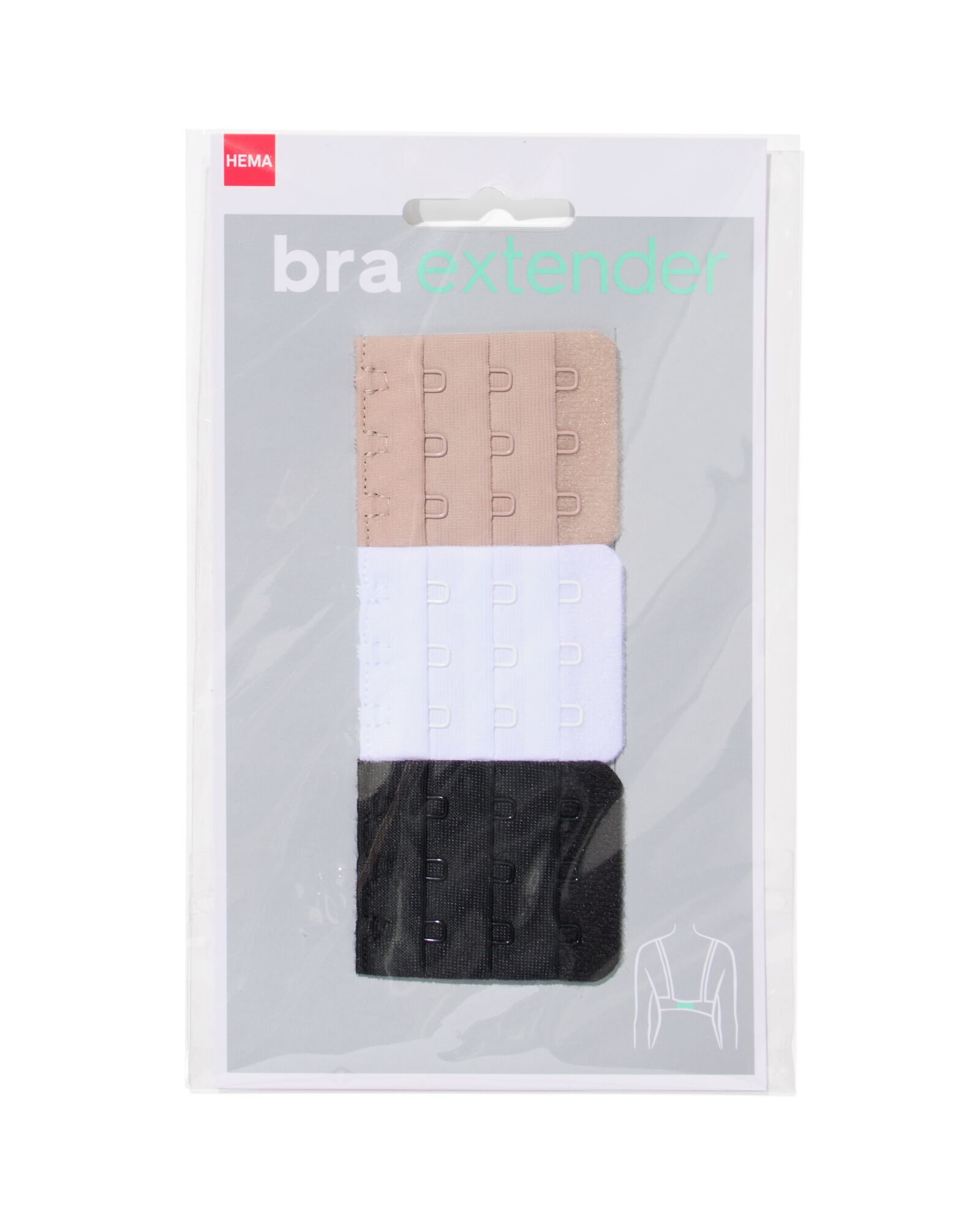 3-pak bh verlengers - 21800007 - HEMA