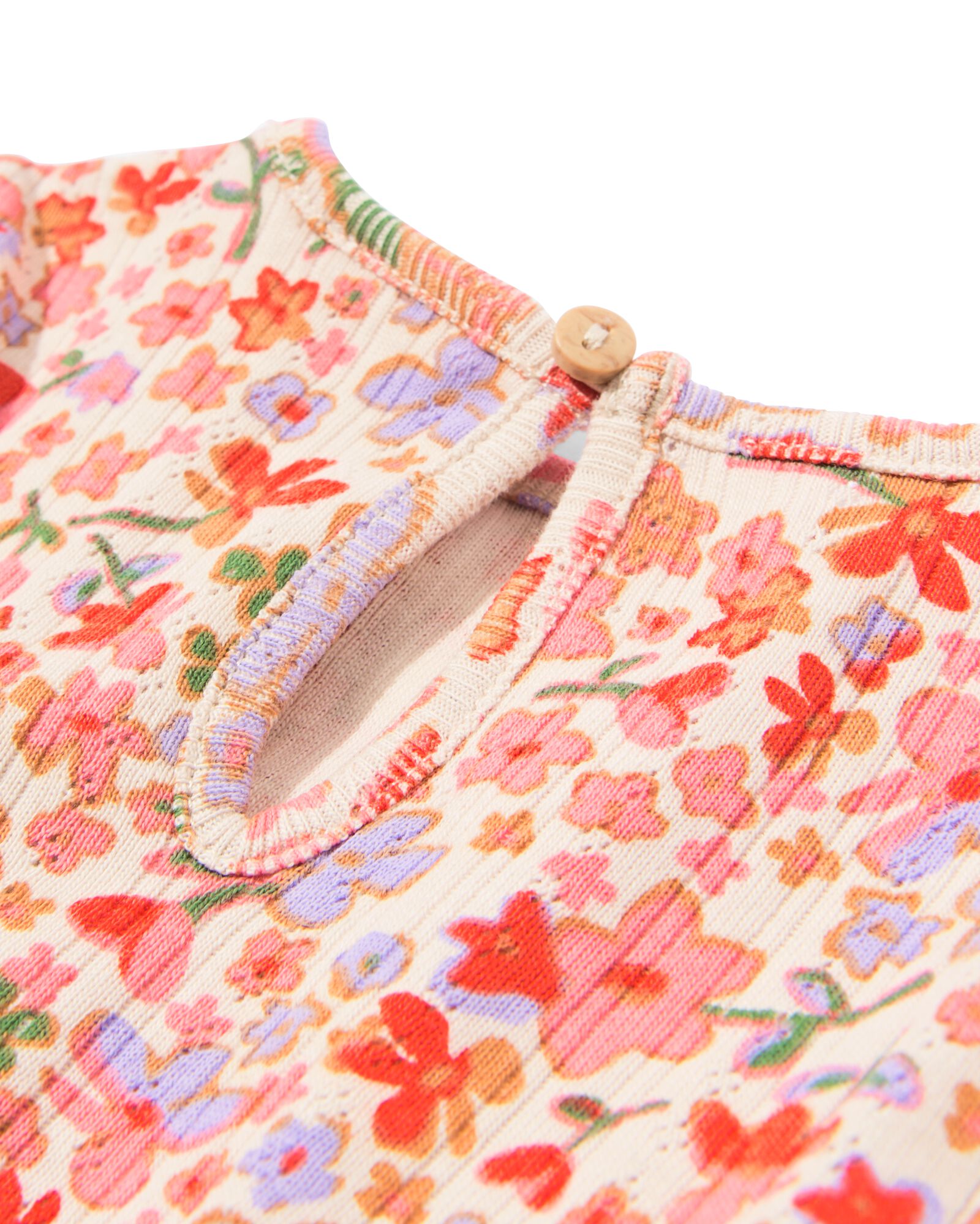 babyshirts ajour - 2 stuks multi - 33037370MULTI - HEMA