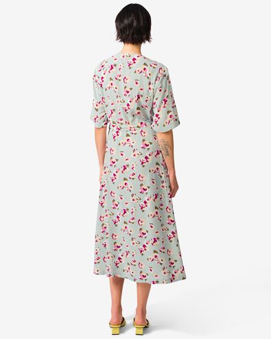 Damenkleid Delilah A-Linie, mit Blumen hellgr&uuml;n hellgr&uuml;n - 36202680LIGHTGREEN - HEMA
