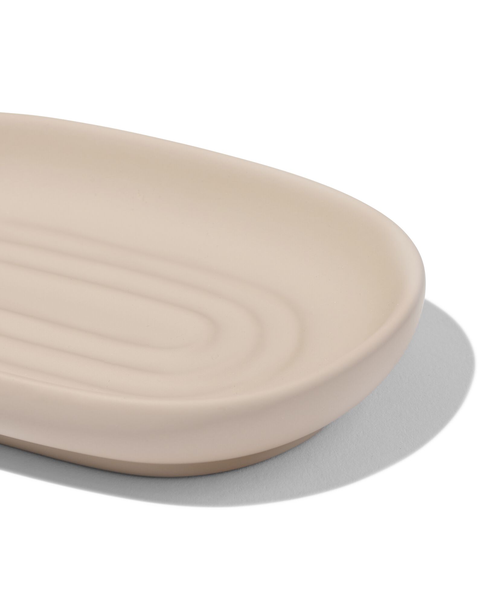 porte-savon mat c&eacute;ramique sable 9x13 - 80330116 - HEMA