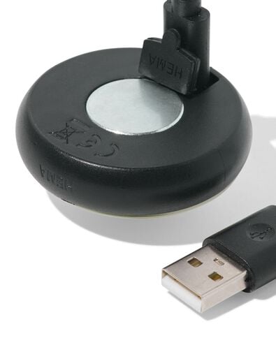 2-in-1 USB oplaadbaar magneet lampje - 41150107 - HEMA