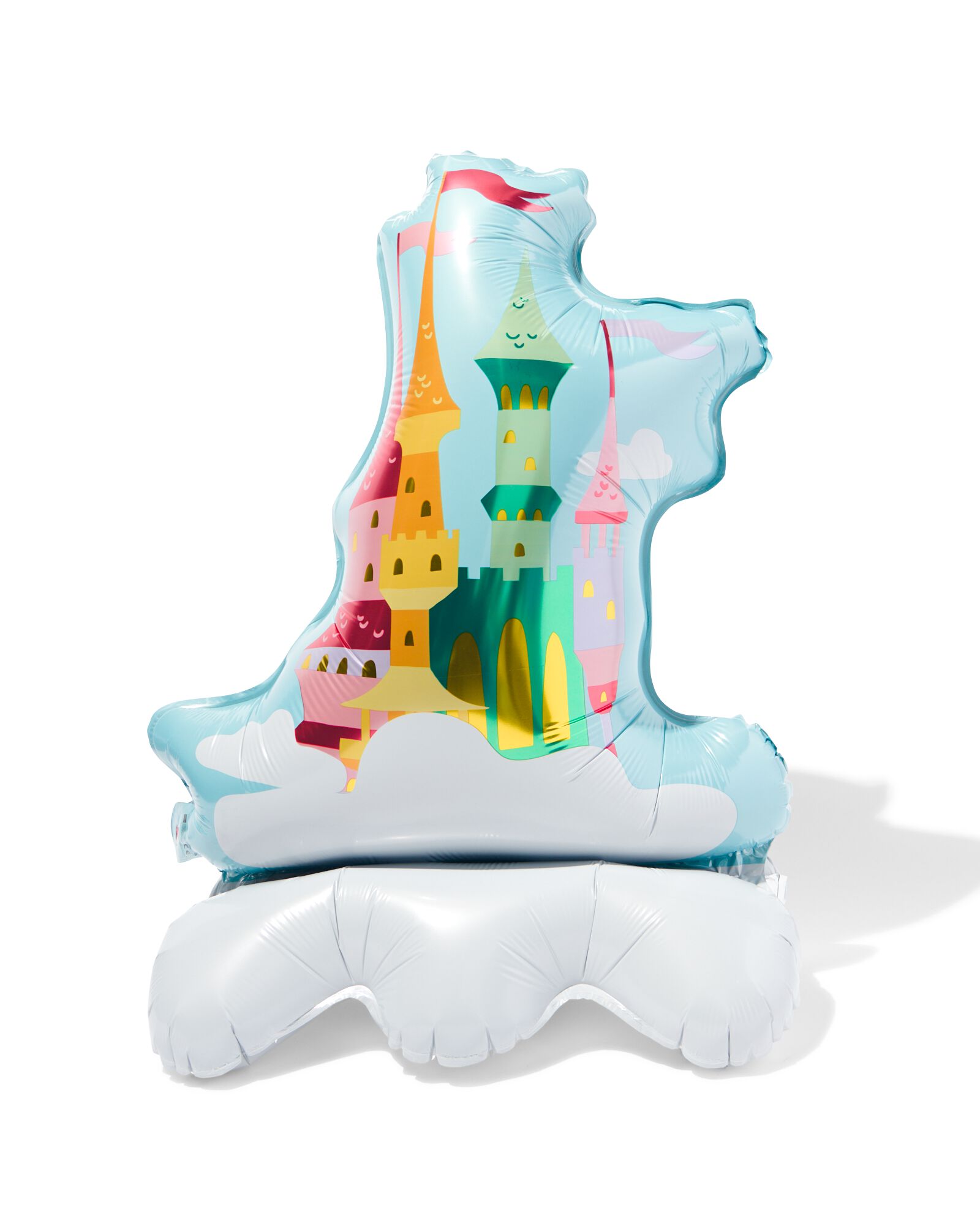 ballon alu 3D 65cm de hauteur - ch&acirc;teau - 14200311 - HEMA