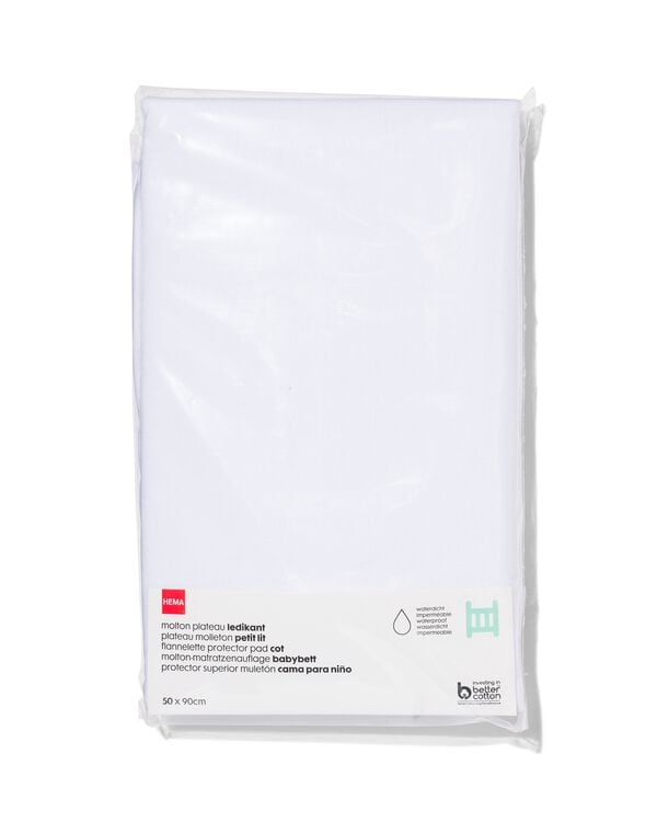prot&egrave;ge-matelas en molleton enfant 50x90 imperm&eacute;able - 33393401 - HEMA