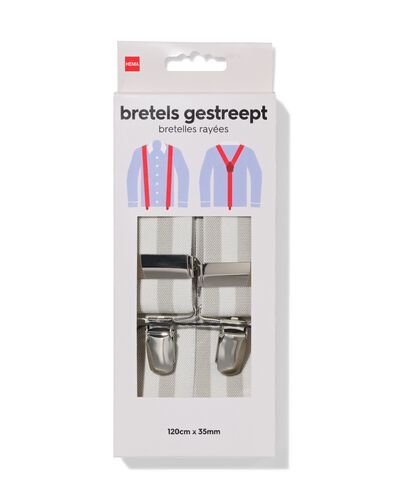 Hosentr&auml;ger im 3-Punkt-Modell, gestreift, grau - 1400294 - HEMA