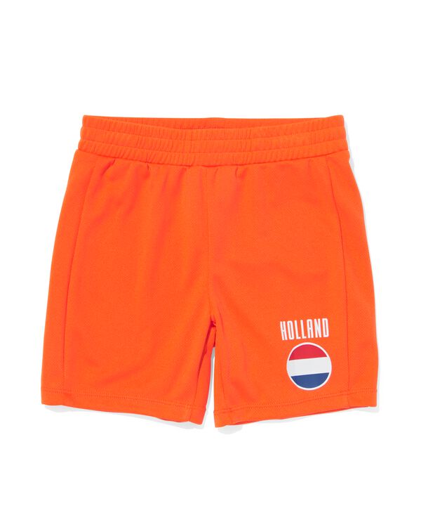 Kinder-Sporthose, kurz, Niederlande orange orange - 36030603ORANGE - HEMA