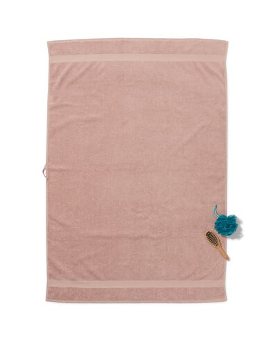 serviette de bain 100x150 qualité épaisse rose blush rose pâle serviette 100 x 150 - 5230086 - HEMA
