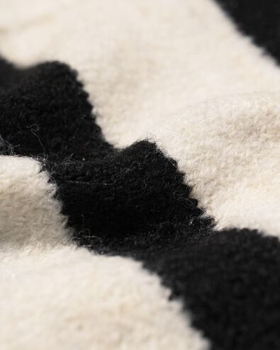 gilet maill&eacute; Lana pour femmes blanc/noir - 36375185WHITEBLACK - HEMA