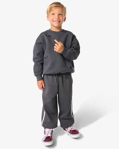kinder sweatbroek  donkergrijs donkergrijs - 30702401DARKGREY - HEMA