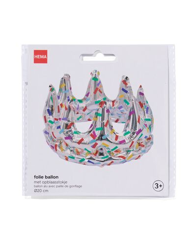 3D-Folienballon Krone  - 14250038 - HEMA