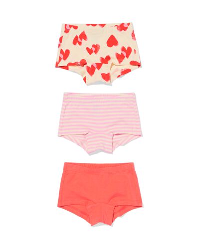 boxers c&oelig;ur enfant - Lot de 3 rouge rouge - 19300740RED - HEMA