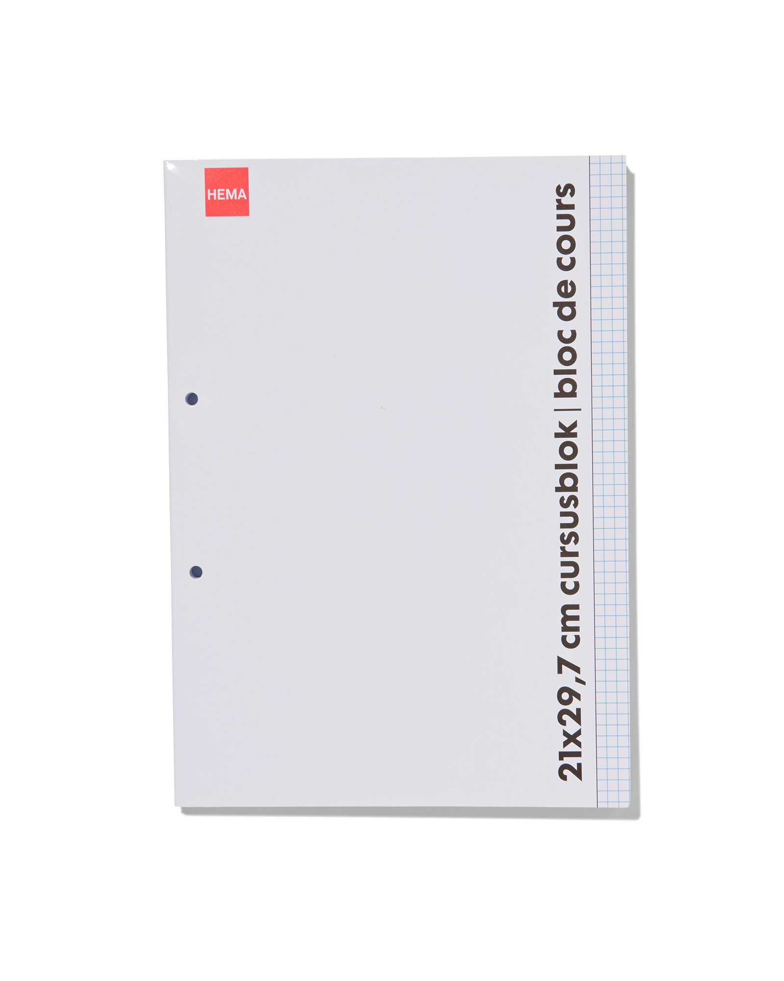 bloc de cours - A4 - carreaux 5 mm - 14122374 - HEMA