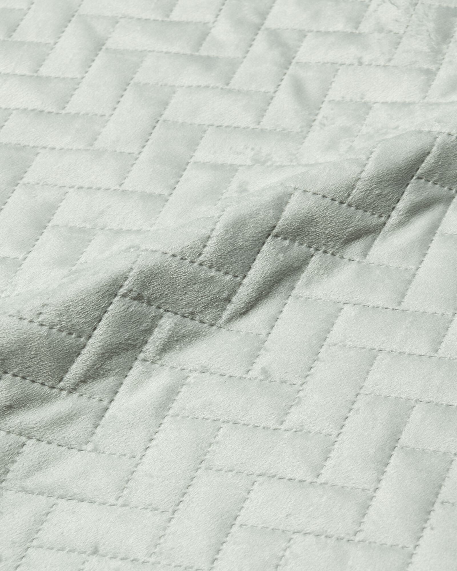 couvre-lit gris clair gris clair - 1000026771 - HEMA