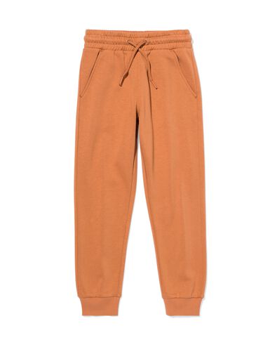 kinderbroek sweatstof bruin bruin - 30710618BROWN - HEMA