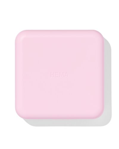 bo&icirc;te &agrave; poudre rechargeable pour poudre matifiante ou poudre bronzante rose clair - 11290409 - HEMA