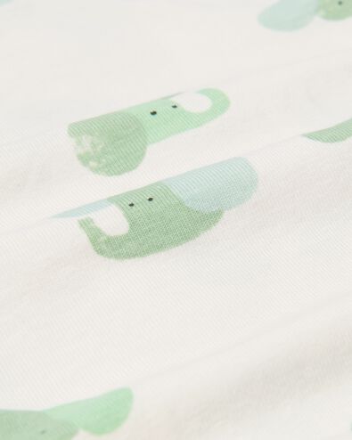 combinaison pour nouveau-n&eacute; &eacute;l&eacute;phants blanc cass&eacute; - 33400420OFFWHITE - HEMA