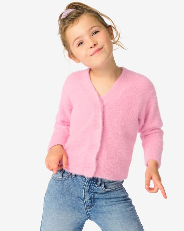 kindervest roze roze - 30840903PINK - HEMA