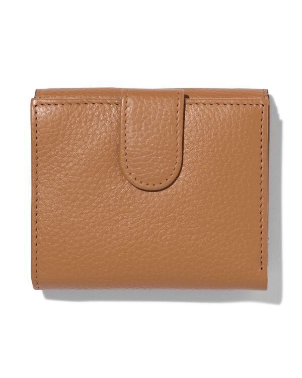 grand portefeuille en cuir noir avec blocage RFID - 18140004 - HEMA