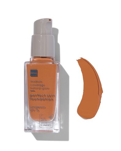 perfect skin foundation SPF15 11 bronze almond - 11290361 - HEMA