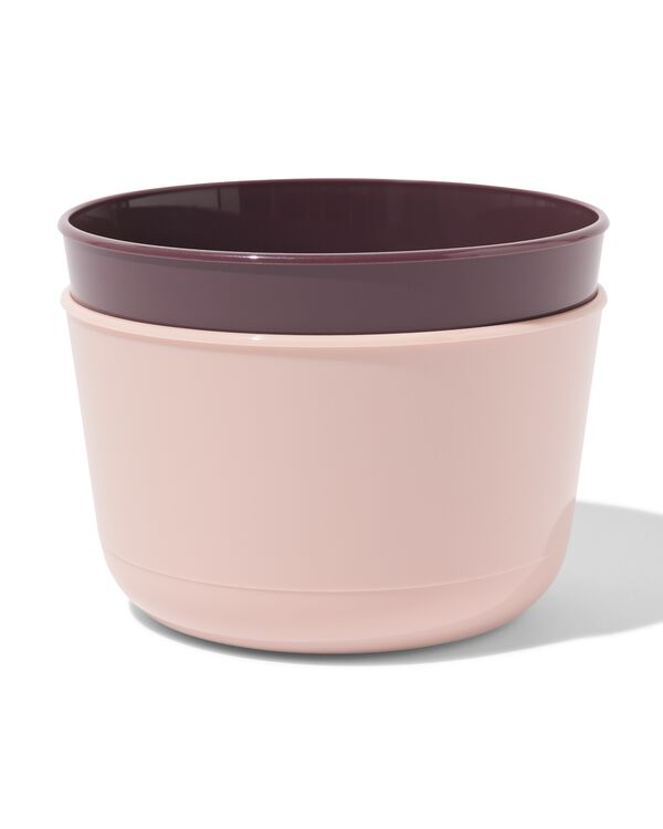 plateaux 11x8cm plastique - 2 pi&egrave;ces - 41800164 - HEMA