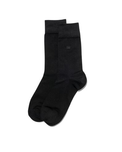 2 paires de chaussettes homme coton brillant - 4105701 - HEMA