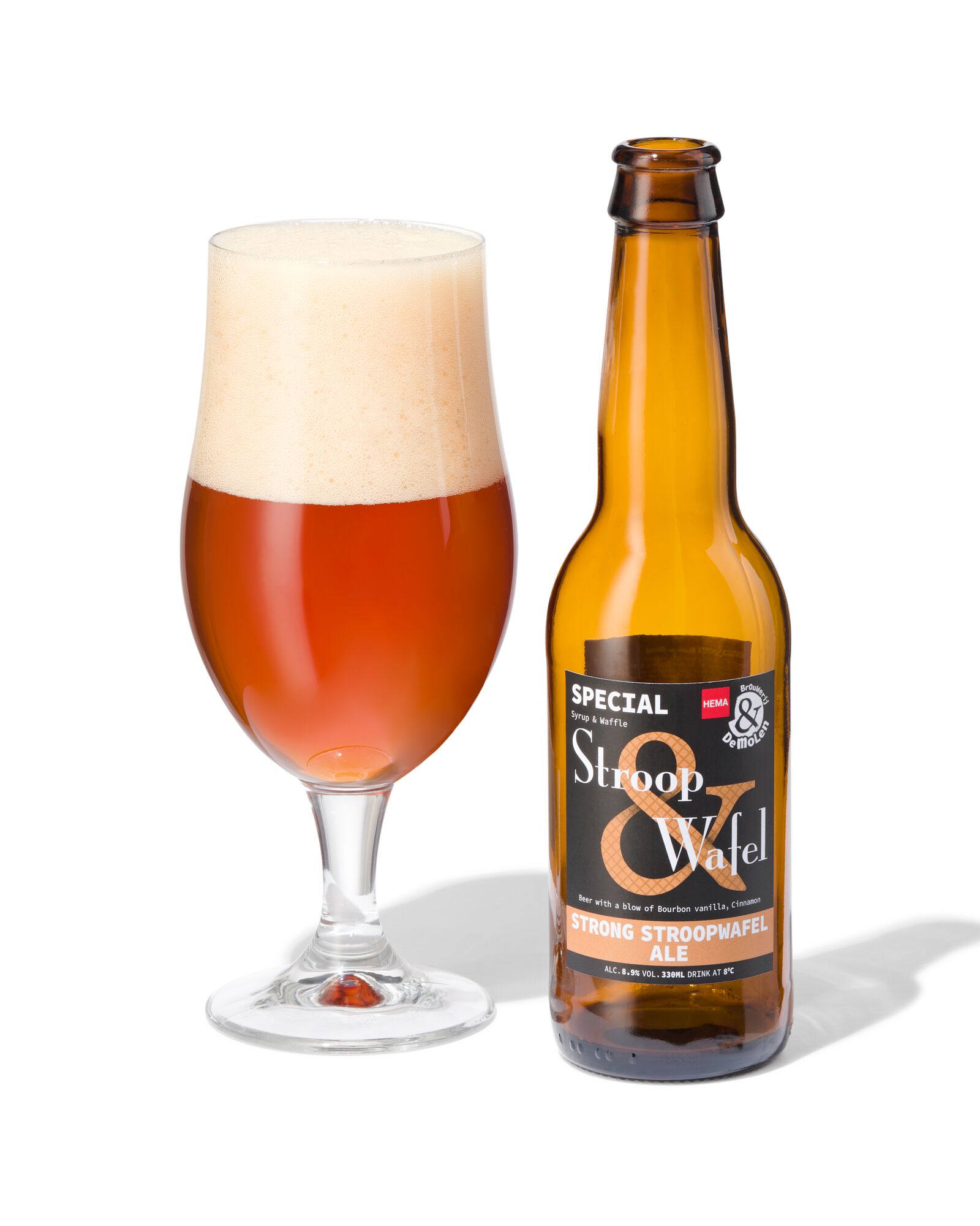 bi&egrave;re Stroop & Wafel 0.33L - 17430014 - HEMA
