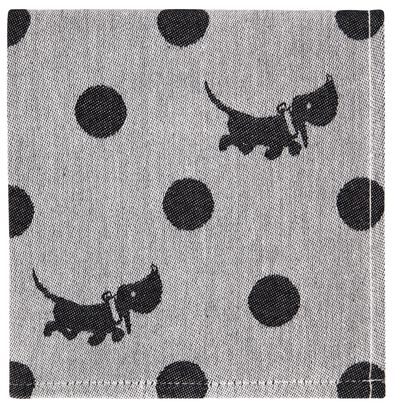 torchon Takkie 65x65cm coton &agrave; pois - 5400226 - HEMA