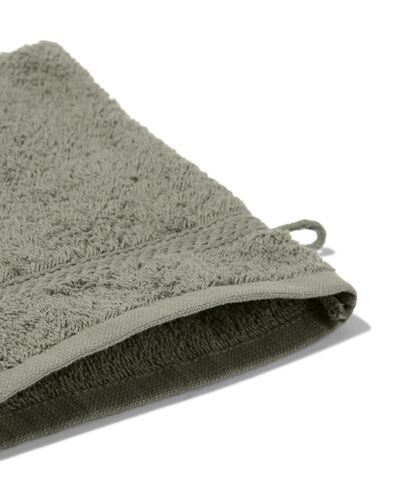 Waschhandschuh, schwere Qualität, graugrün - 5200700 - HEMA