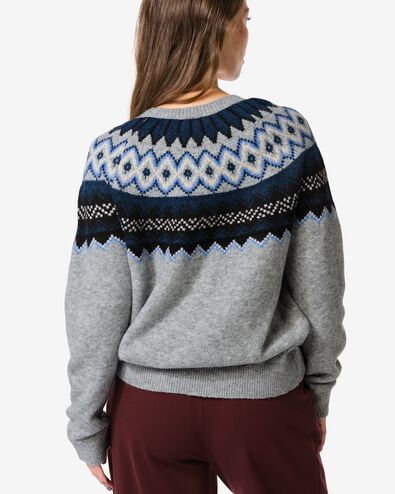 Damenpullover, grafisch bunt bunt - 36205730MULTI - HEMA